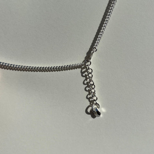 KHAOS sterling silver and Mother of pearl necklace