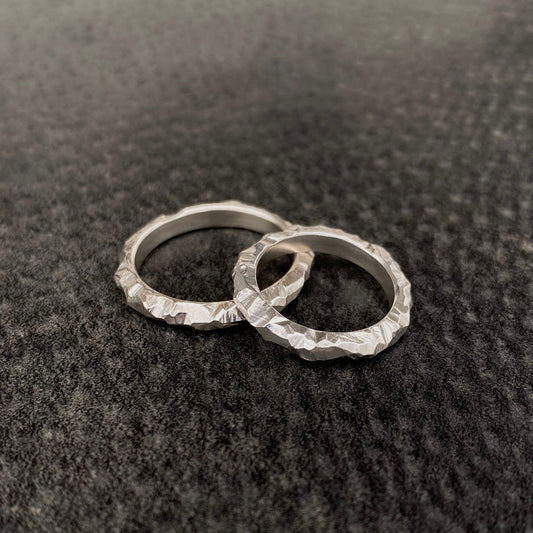 PERSEPHONE sterling silver Alliance ring