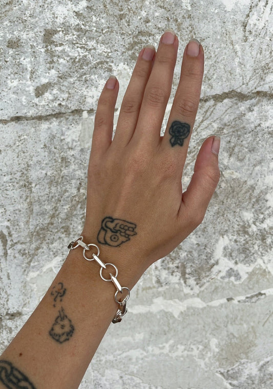 QUARTZ sterling silver bracelet I