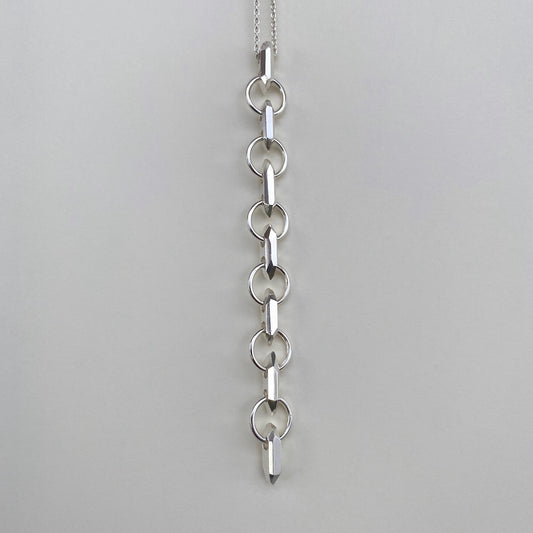 QUARTZ sterling silver necklace III