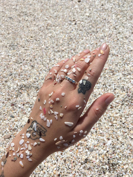 LITHOS sterling silver ring II