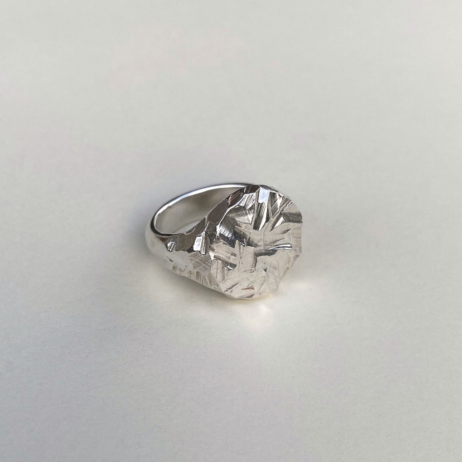 SILEX sterling silver ring