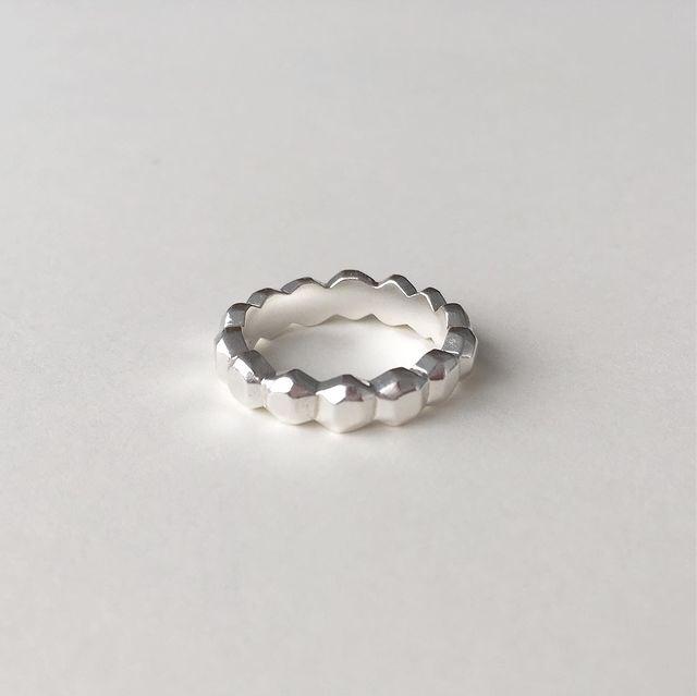 LITHOS sterling silver ring II
