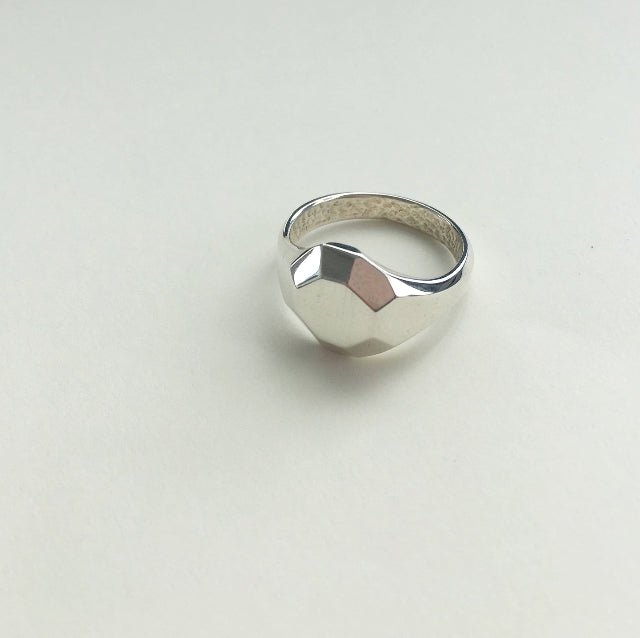 LITHOS sterling silver ring III
